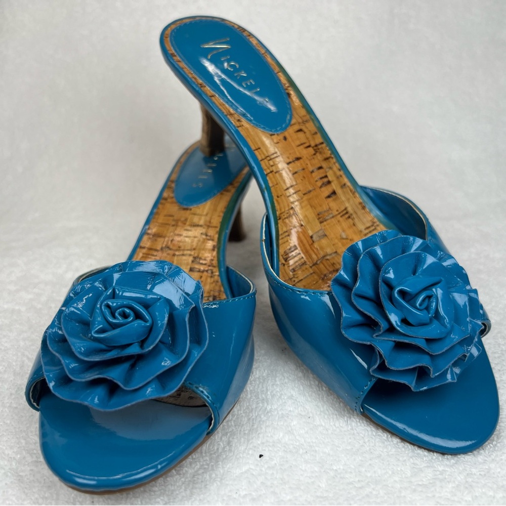 Blue Sandals made by Nickel